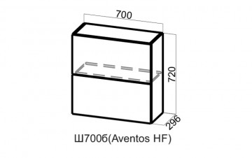 Шкаф Навесной «Модерн Ш700Б/720» Aventos HF Барный