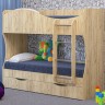Двухъярусная Кровать «Кузя» С Ящиками -
